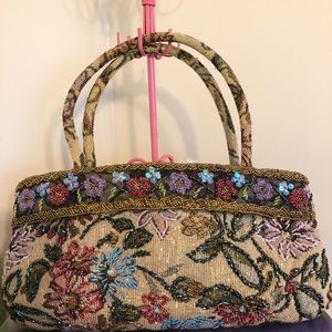 Lovely “Vintage” hand crafted beaded bag